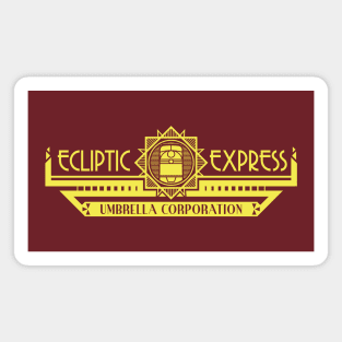 The Ecliptic Express (light print) Magnet